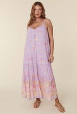 🦋Spell And The Gypsy L Lei Lei Strappy Maxi Dress Fully Lined EXC