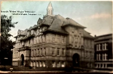 Vintage Postcard 1901-1907 East Side High School, Waterloo, Iowa (IA)