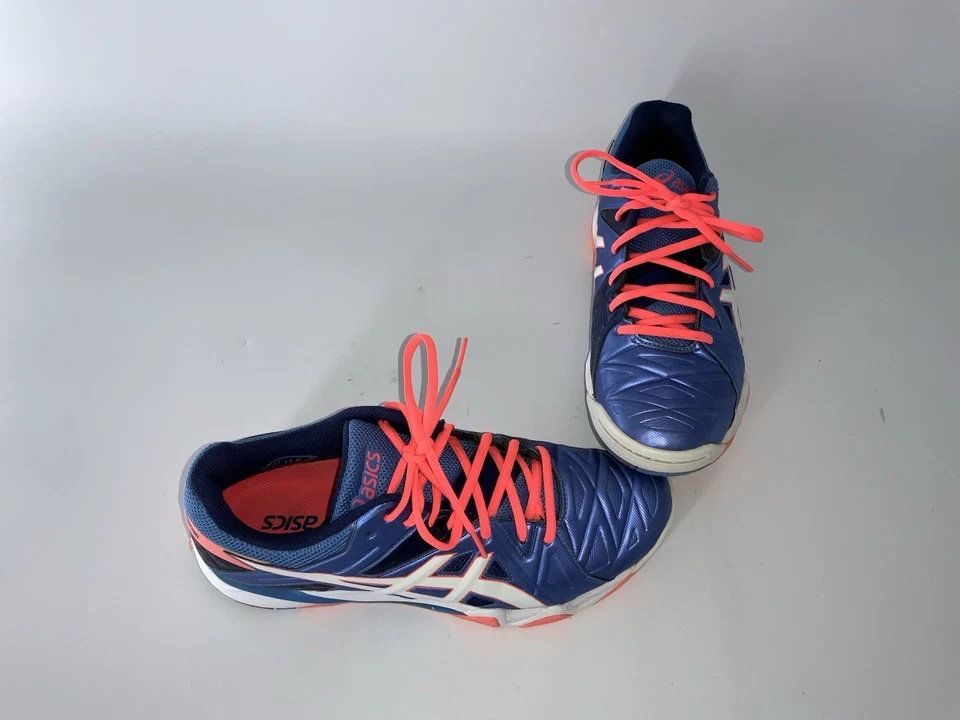 Zapatos deportivos de interior para mujer ASICS GEL SENSEI 6 talla 10,5 azul B552Y YGI F5S-8 Foto 2 de 4