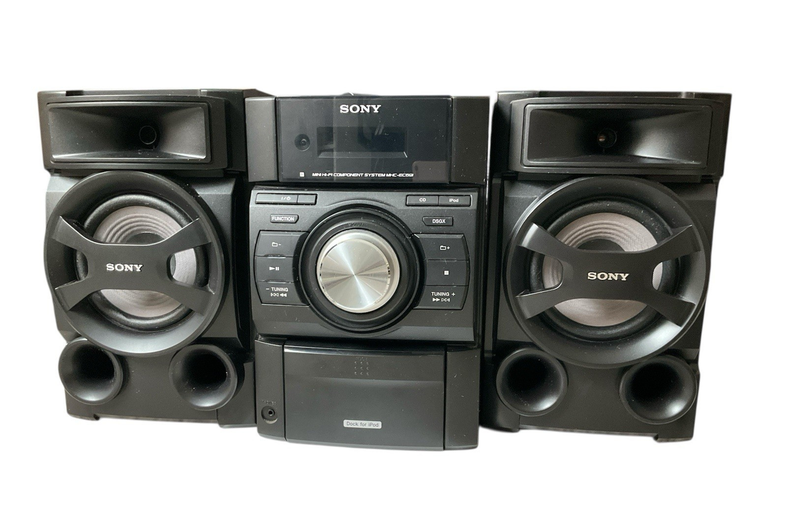Cd Ipod Dock With 2 Speakers & Remote