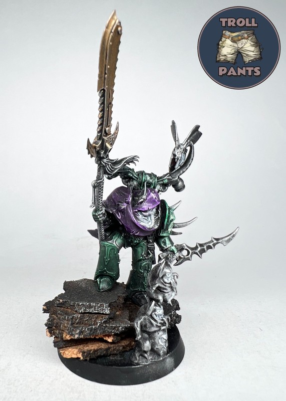 Chaos Lord Kitbashed - Death Guard - Warhammer 40k