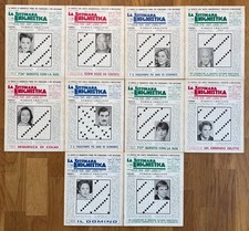 LA SETTIMANA ENIGMISTICA Anno 1992 - lotto di 10 numeri