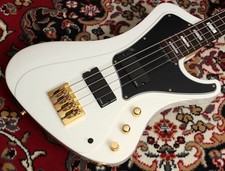 ESP STREAM-SL5 Snow White With Soft case USED Fast Shipping w/tracking