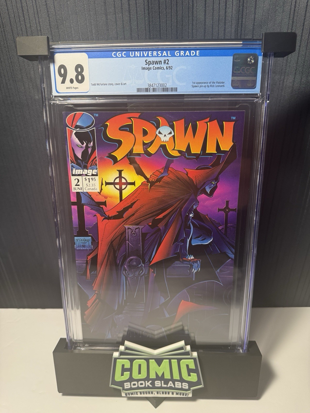 Spawn 2 - CGC 9.8 - 1st Appearance of the Violator - Image - 1992 McFarlane