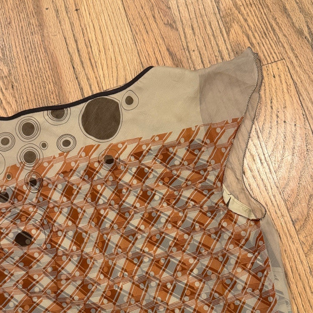 Max Studio Abstract Patterned Blouse - image 12