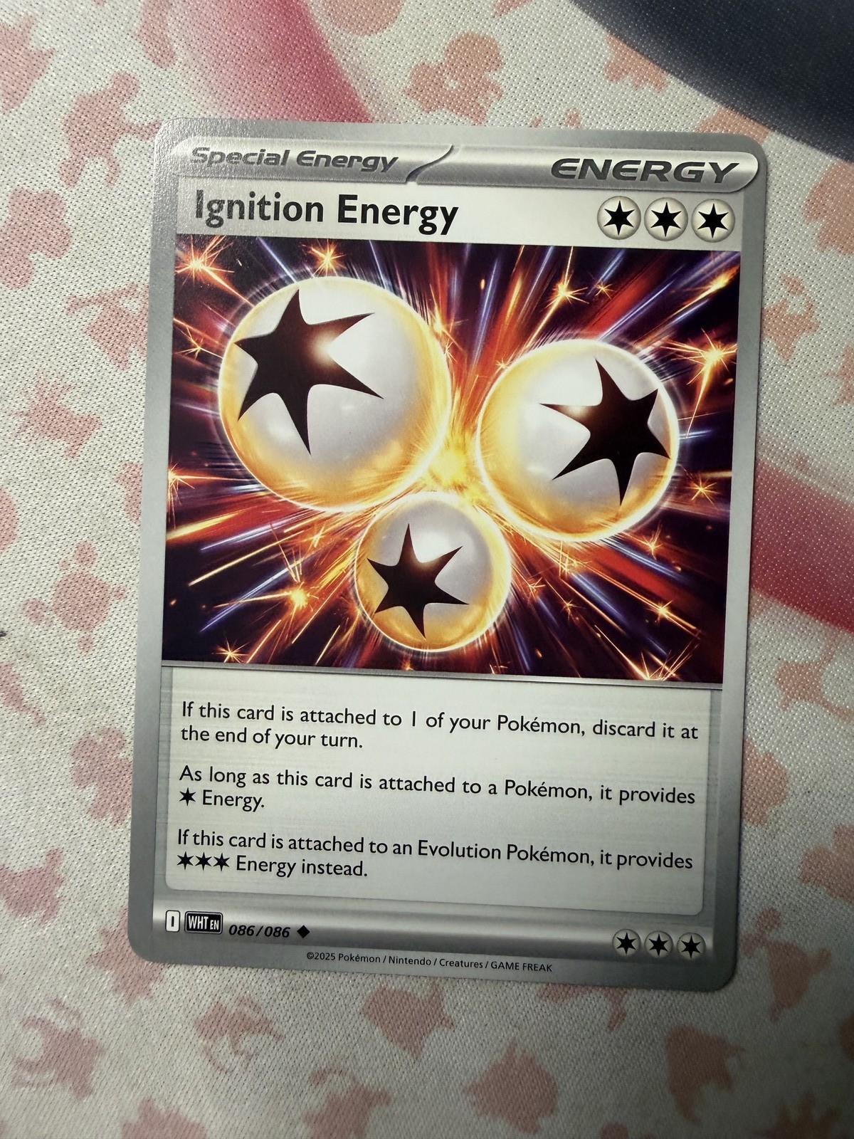 Ignition Energy Uncommon SV: White Flare 086/086 NM English Pokemon Card