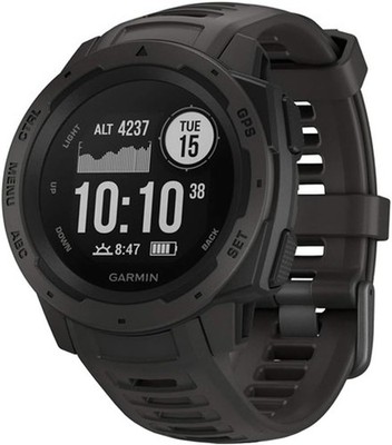 Garmin Instinct Rugged GPS Smart Watch - Graphite (010-02064-00