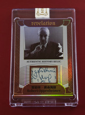 2025 Eternal Revelation History Relics Robert Oppenheimer 79/99