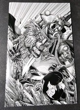 Do You Pooh Spawn #320 Todd MCFarlane Homege B/W Virgin Variant w/ Extra comic cover
