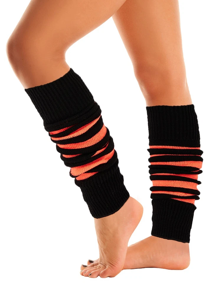 Calentadores de piernas Mysocks Premium acogedores a rayas Foto 4 de 4