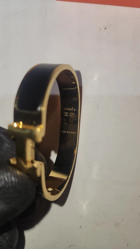 Pulsera Hermes Grande H sin etiquetas G2U Foto 4 de 4