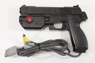 NAMCO NPC-103 GunCon Playstation PS1 Light Gun Controller Black Japan Chew Marks