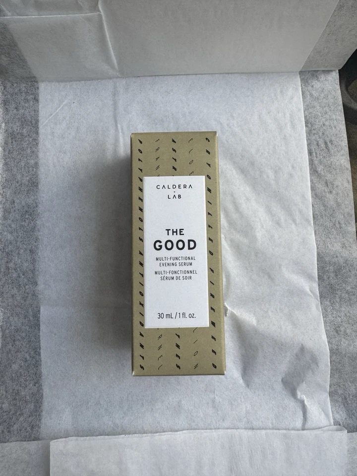 Caldera + Lab The Good | Suero facial orgánico para hombre - Cuidado de la piel vegano y natural Foto 2 de 3