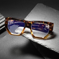 Ultra Light Wide Rim Blue Light Readers Fashion Square Frame HD Eyewear Glasses