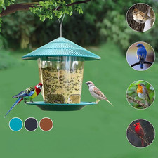 Mangiatoia Metallo Per Uccelli Da Giardino Sospesa Mangiatoia Per - Foto 3