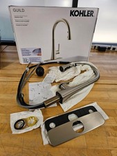 Kohler R33912-VS Guild Pull-down Kitchen Sink Faucet High Arc Stainless Steel