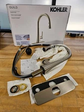 Kohler R33912-VS Guild Pull-down Kitchen Sink Faucet High Arc Stainless Steel