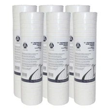Appli Parts APFC-105P 6 Pack 10 in Sediment Water Filter Replacement Cartridge C