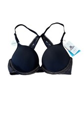 BTemptd Bra Womens 32D Push Up Lace Racerback Adjustable