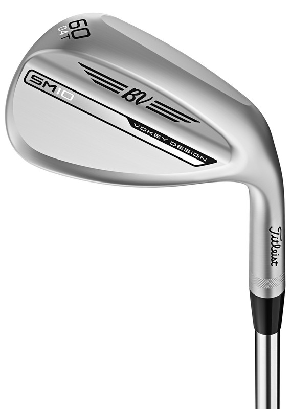 Left Titleist Vokey SM10 Tour Chrome T Grind 58* Lob Wedge 58-4 Steel Excellent