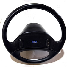 1992-1997 Ford F-150 Bronco Steering Wheel Wcruise Control F-250 F-350 1992-1997 Ford F-150 Bronco Steering Wheel Wcruise Control F-250 F-350