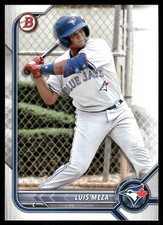 2022 Bowman Draft #BD-89 Luis Meza