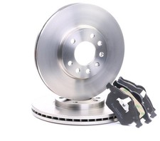 RIDEX Bremsenset Vorne Bremsscheiben Beläge für OPEL VECTRA B (36) Calibra A