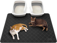 Katzenklo Matte Katzenstreu , 119 X 89 Cm Vorleger, Gitter Netz Streukontrolle D