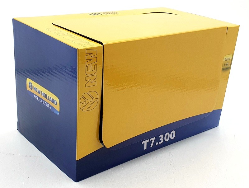 Universal Hobbies UH6491 1/32 Ölçek, New Holland T7.300 Blue Power Otomatik Komutlu Traktor Sergilemeye Hazir Tarimsal Makine 21641