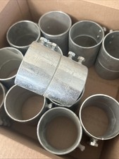 Lot of 12 2 1/2 EMT Set Screw Couplings