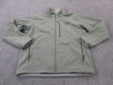 North Face Jacket Mens XL Green Apex Bionic Softshell Outdoors Hiking Camping