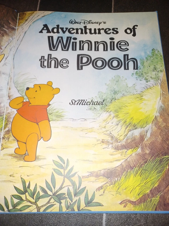 Disneys Adventures Of Winnie The Pooh St Michael Book Vintage 1982 Hardback - Image 4 of 4
