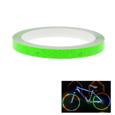 Reflexband für Fahrzeuge, 0.4x8m, grün, hochsichtbar