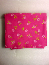 Disney Home Princess Valance Pink with Pink Roses Long Size 84" x 17" EUC