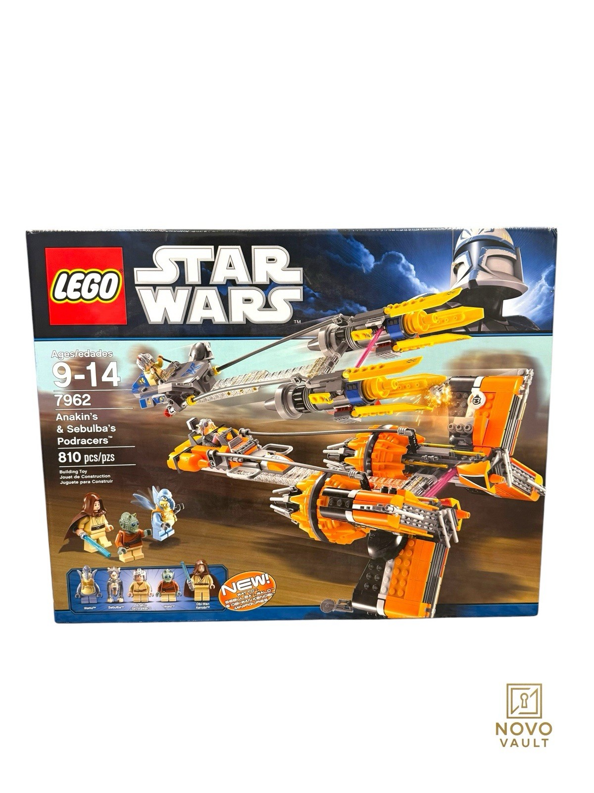 NEW LEGO STAR WARS Anakin's & Sebulba's Podracers 7962 , SEALED RETIRED