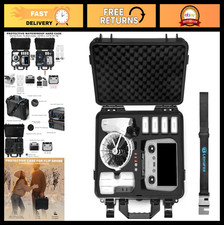 Waterproof Hard Case for DJI Drones, Fly More Combo, RC 2/N3/N2, Battery & Acces