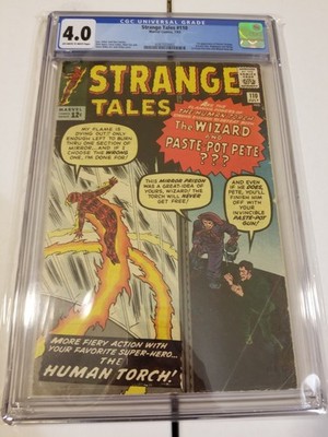 Strange Tales #110 CGC 4.0 First Dr Strange