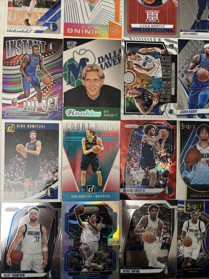 Dallas Mavericks 42 Card Lot - Image 4 of 4