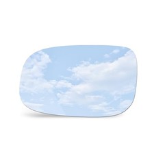 TOEMIRR Left Driver Side Flat Mirror Glass fit for 2007-2011 Volvo