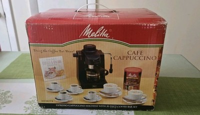 NEW Melitta 4 Cup Cafe Cappuccino Espresso Machine Maker Coffee MEX1B - FREE SHP
