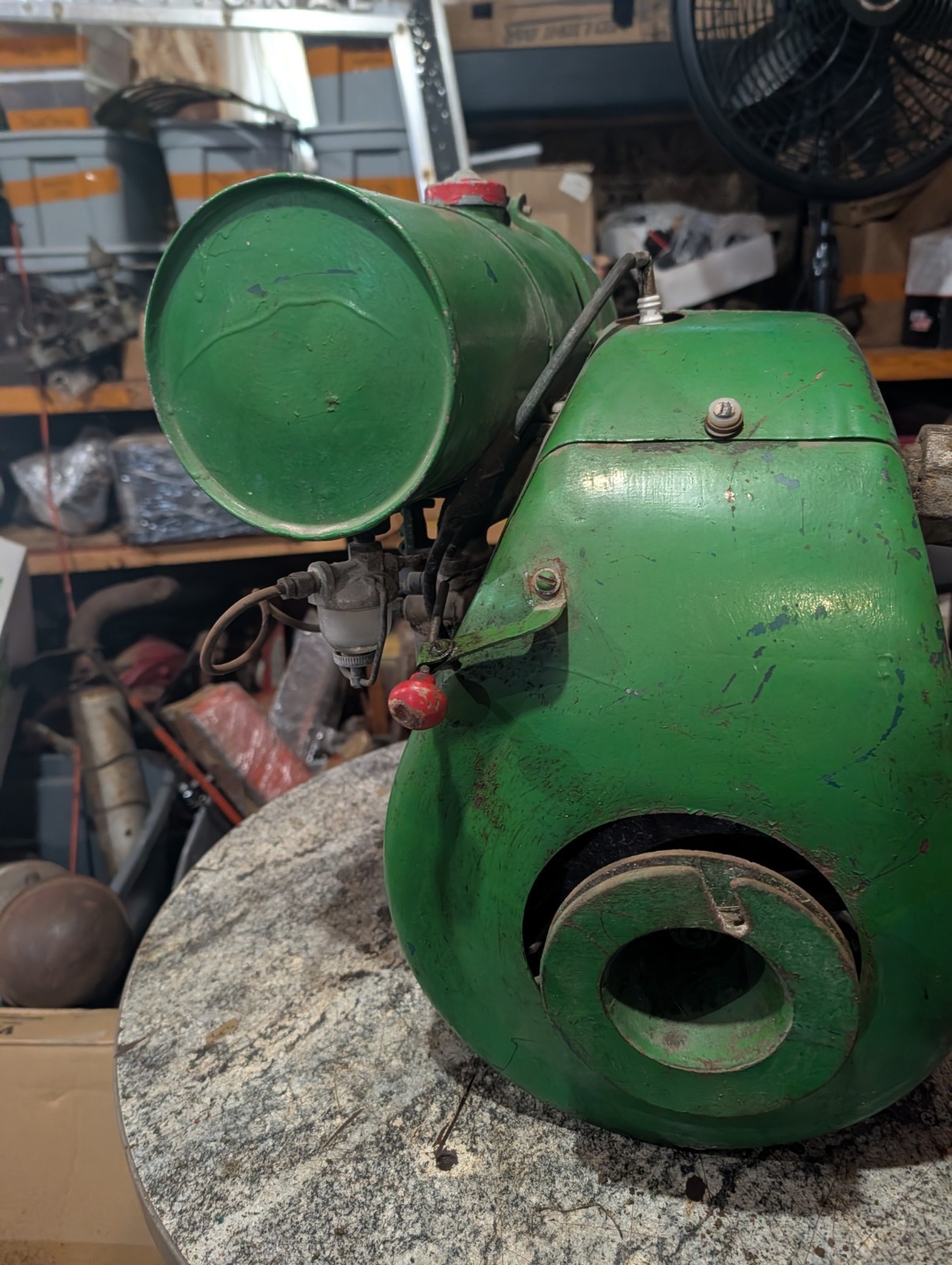 Vintage LAWSON Model PAC 174 4hp Engine Mower? Farm Engine