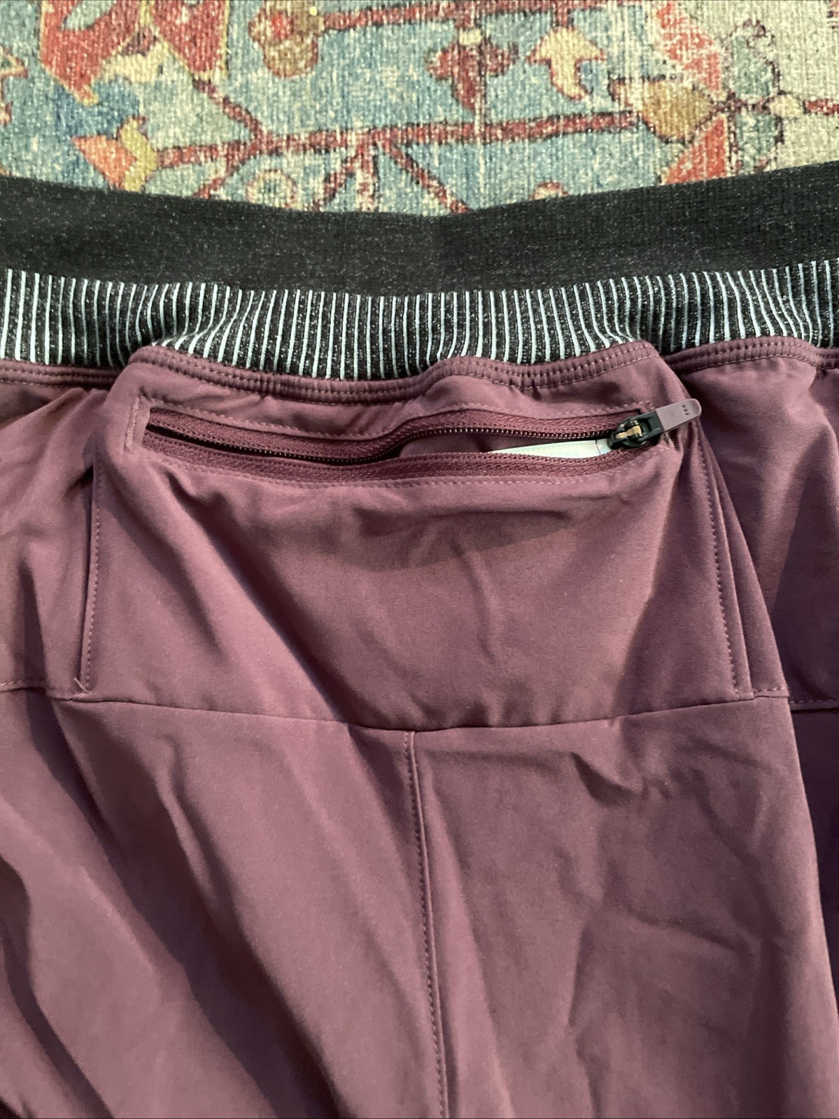 Smartwool Intraknit Active Merino Wool Lined 5”Shorts Mens XXL XXLarge Eggplant