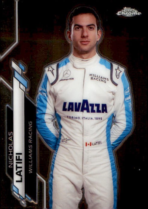 2020 Topps Chrome Formula 1 #20 Nicholas Latifi