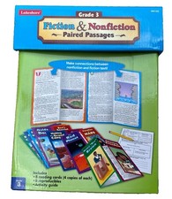 Lakeshore Grade 3 Fiction Nonfiction Paired Passages Reading Kit Complete