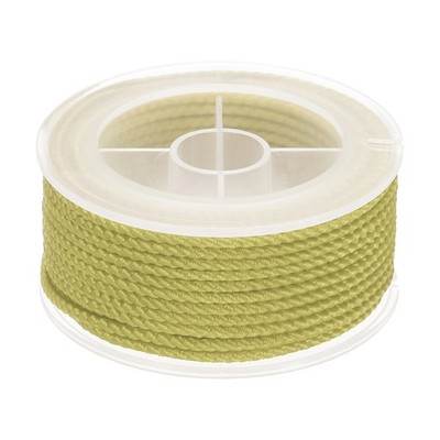 Nylon Thread Twine Beading Cord, 36ft Bracelets String Cord Rope, Dry Yellow