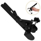 2 Pcs Desk Clamp Shelf under Keyboard Tray Slide Out Adjustable Stand Custom