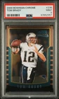 2000 BOWMAN CHROME #236 TOM BRADY ROOKIE RC PSA 9 MINT NEW ENGLAND PATRIOTS