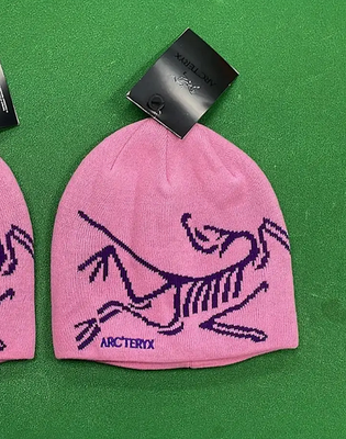 Arc'teryx Bird Head Toque Beanie Pink Merino Wool Winter Hat – NWT