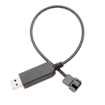 5V To 12V USB Fan Step Up Connector Cable Full Speed 12V Step Up USB to 4Pin
