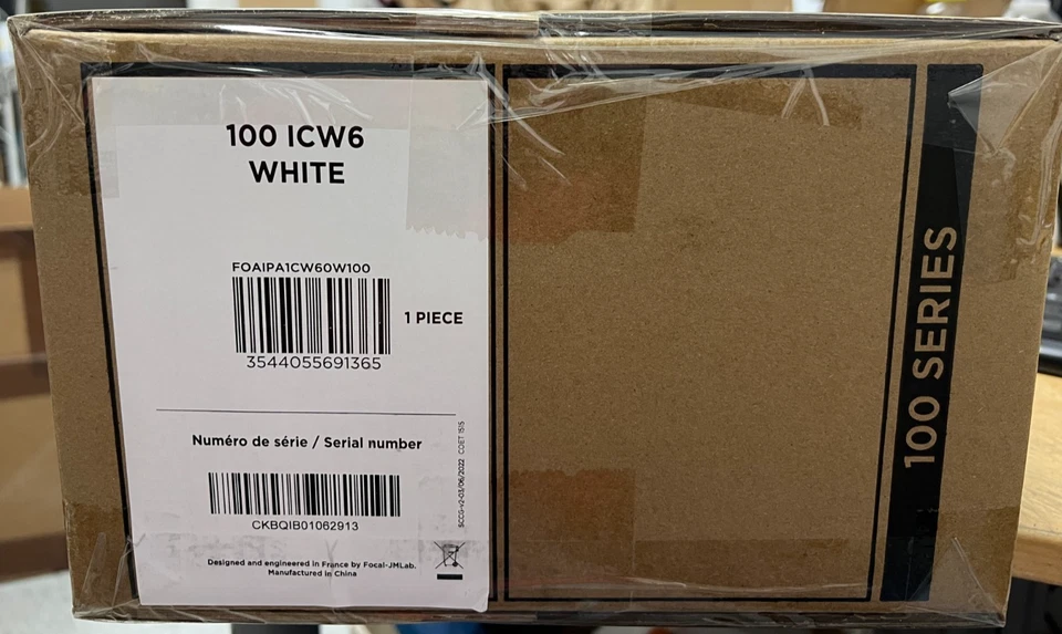 Altavoz Focal 100 ICW6 6,5" 2 vías en pared o en techo cada uno Foto 3 de 4